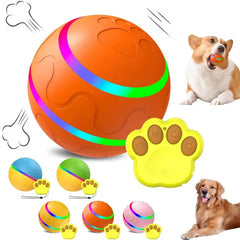 Dog Toys Remote Control Dog Chew Ball Rolling Rotating Smart Interactive Pet Ball Rechargeable Automatic Shaky Pet Ball