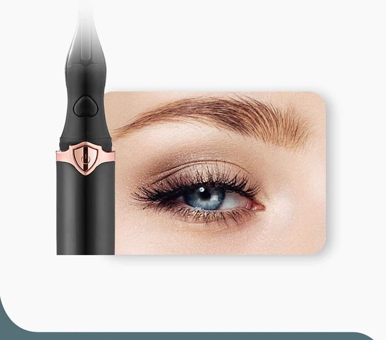 [One Ironing Will Be Warped] Electric Eyelash Curler Electric Heating Electric Heating Eyelash Perm Handy Gadget Charging Lasting Hair-Styling Curler
