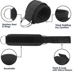 Ankle Straps Resistance Bands Set Fitness Workout Exercise Equipment Ankle Weight Yoga Elastic Fitness Band For Gym Man Woman