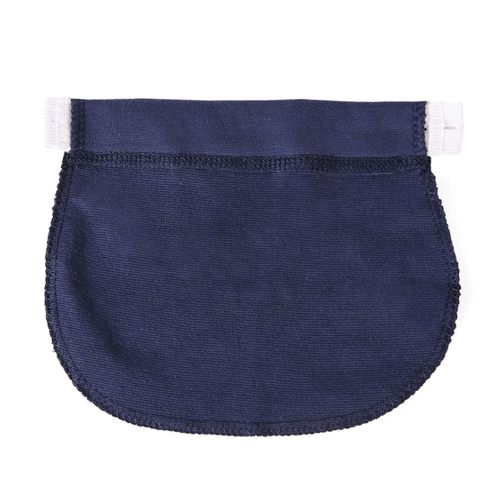 Maternity Pregnancy Waistband Belt Adjustable Elastic Pants Lengthening Extended Button for Maternity Accessories