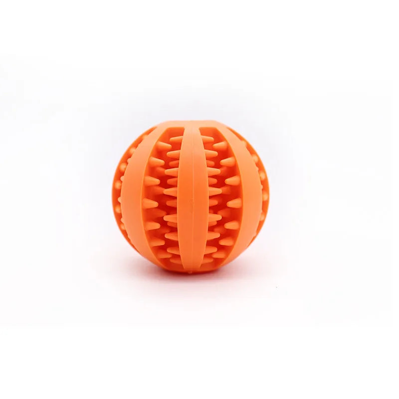 Natural Rubber Pet Dog Toys Dog Chew Toys Tooth Cleaning Treat Ball Extra-tough Interactive Elasticity Ball5cm for Pet Products