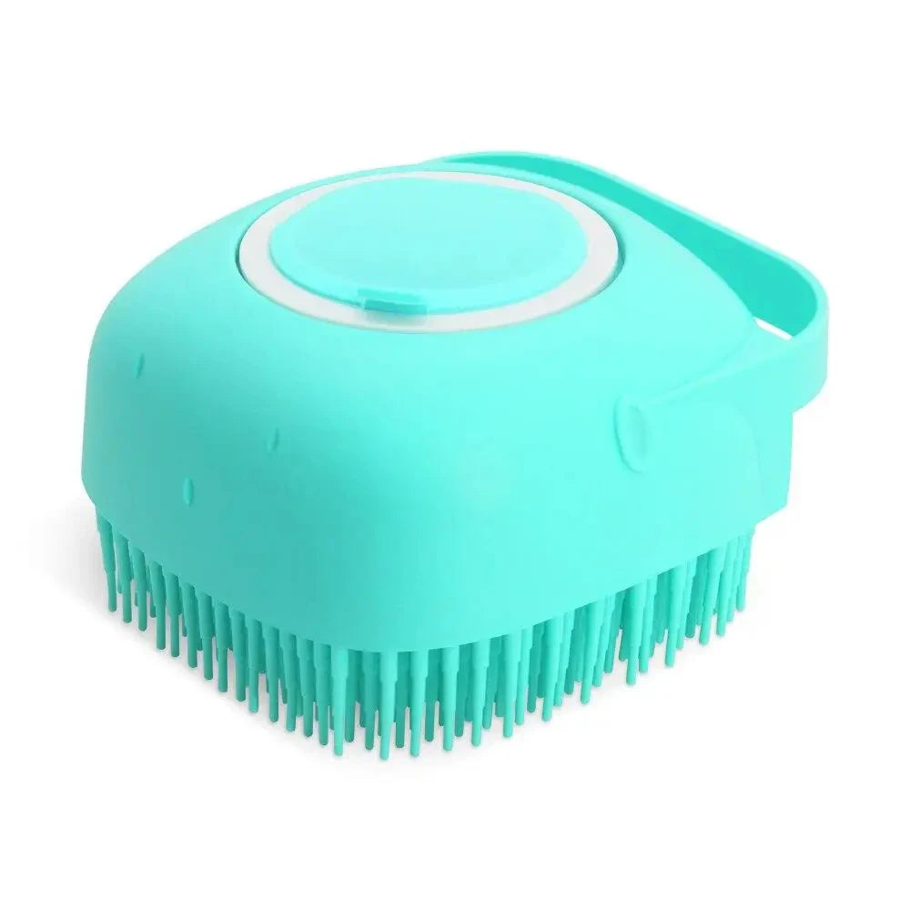 Dog Shampoo Brush Soft Silicone Pet Bath Massage Gloves Brush for Dog Cat Bathing Hair Pet Accessories