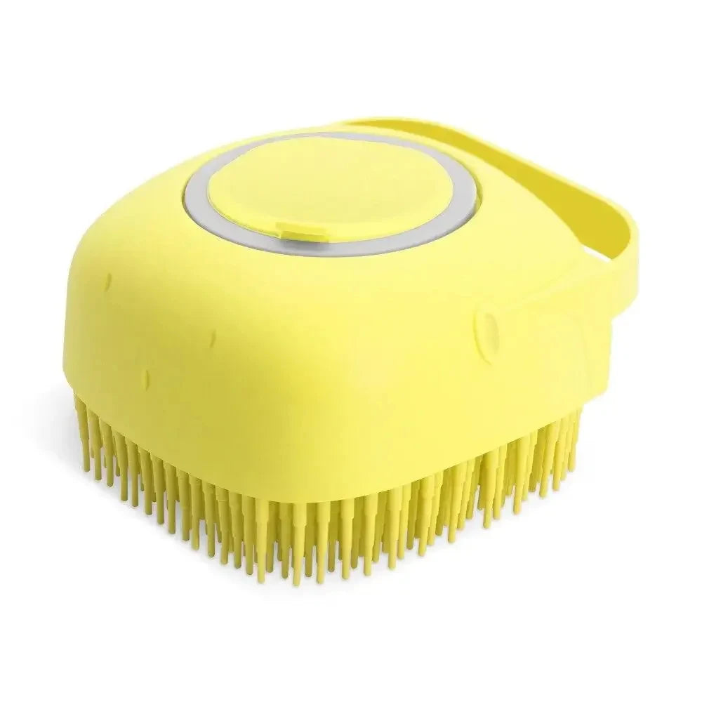 Dog Shampoo Brush Soft Silicone Pet Bath Massage Gloves Brush for Dog Cat Bathing Hair Pet Accessories