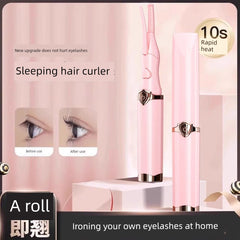 [One Ironing Will Be Warped] Electric Eyelash Curler Electric Heating Electric Heating Eyelash Perm Handy Gadget Charging Lasting Hair-Styling Curler