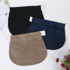 Maternity Pregnancy Waistband Belt Adjustable Elastic Pants Lengthening Extended Button for Maternity Accessories