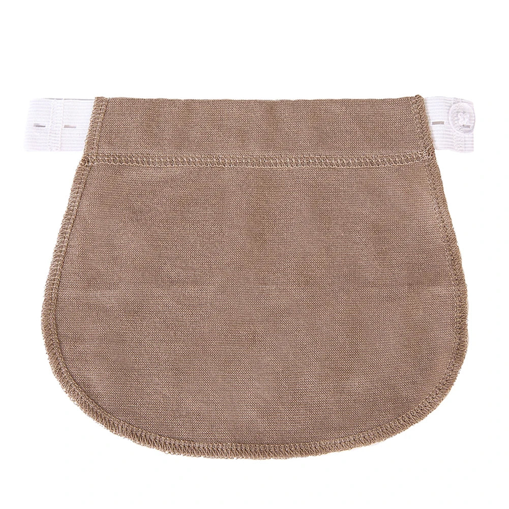 Maternity Pregnancy Waistband Belt Adjustable Elastic Pants Lengthening Extended Button for Maternity Accessories
