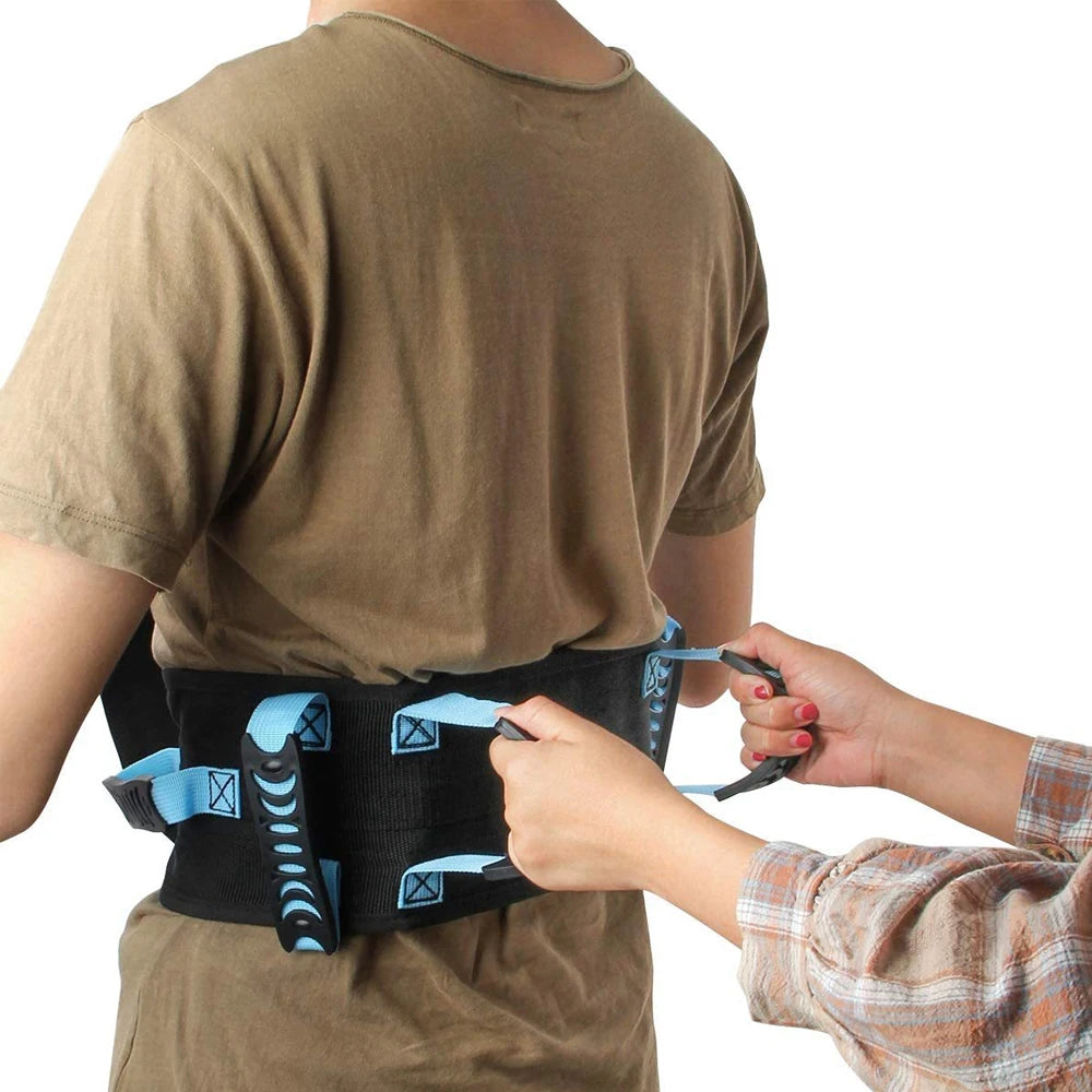 1PC Gait Belt Transfer Belts for Lifting Seniors 50" Walking and Standing Assist Aid for Bariatric,Elderly,Handicap,Occupational
