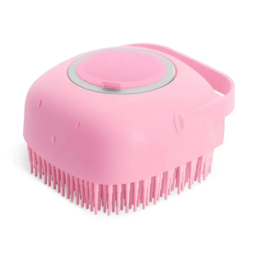 Dog Shampoo Brush Soft Silicone Pet Bath Massage Gloves Brush for Dog Cat Bathing Hair Pet Accessories