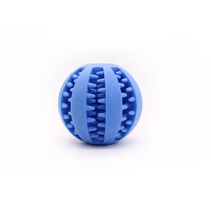 Natural Rubber Pet Dog Toys Dog Chew Toys Tooth Cleaning Treat Ball Extra-tough Interactive Elasticity Ball5cm for Pet Products