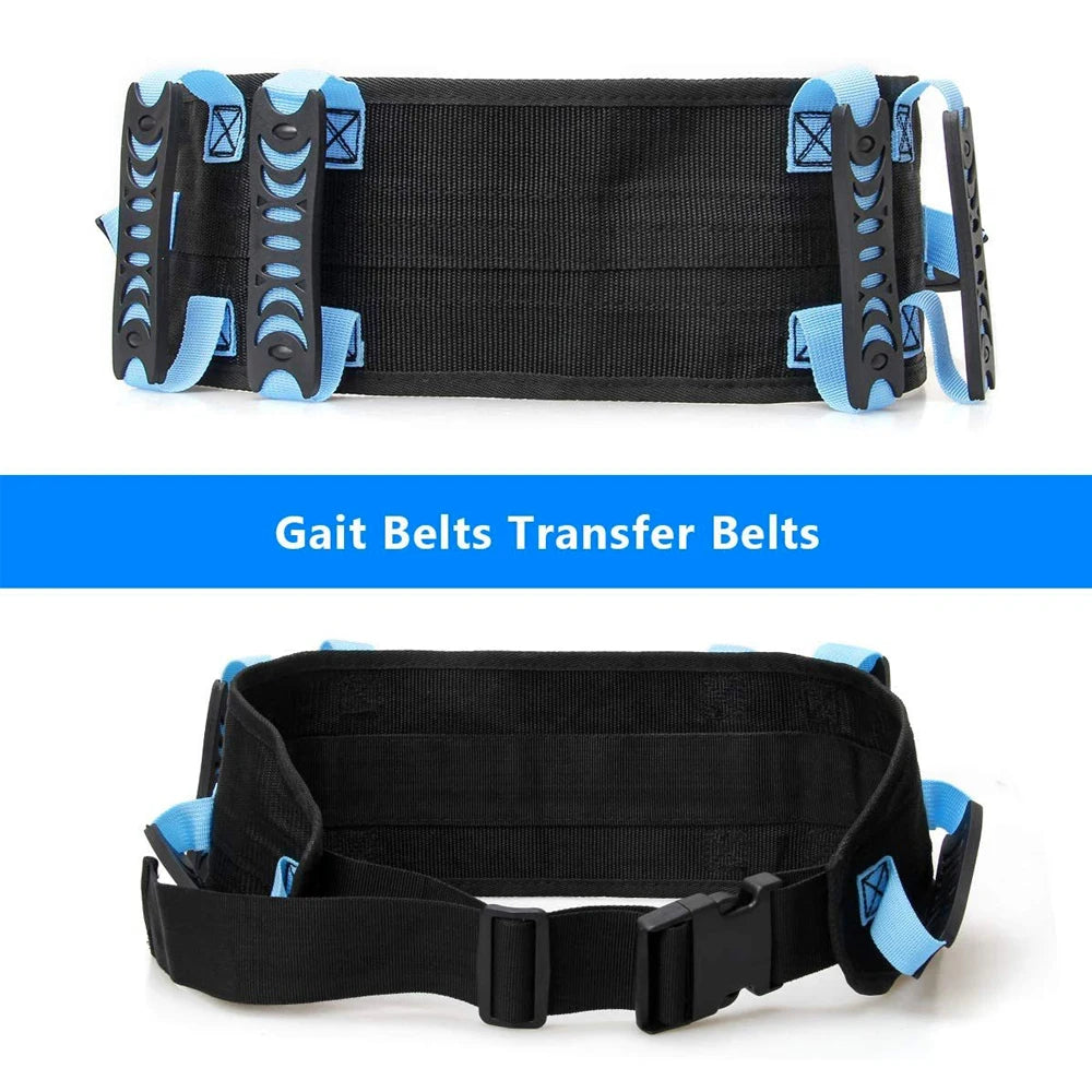 1PC Gait Belt Transfer Belts for Lifting Seniors 50" Walking and Standing Assist Aid for Bariatric,Elderly,Handicap,Occupational